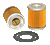 WIX 33038 Cartridge Fuel Metal Canister Filter