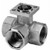 Belimo B321 3/4" 24CV 3Way Ball Valve