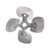Lau 60943701 4BL 30dia 25deg 5/8 CW Fan Bld