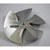 Reznor 195644 10"Dia 17Deg 3/8" CCW 5Bld Fan