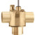 Caleffi Z300432  3 Way 1/2" Sweat 2.5 Cv 50 psi