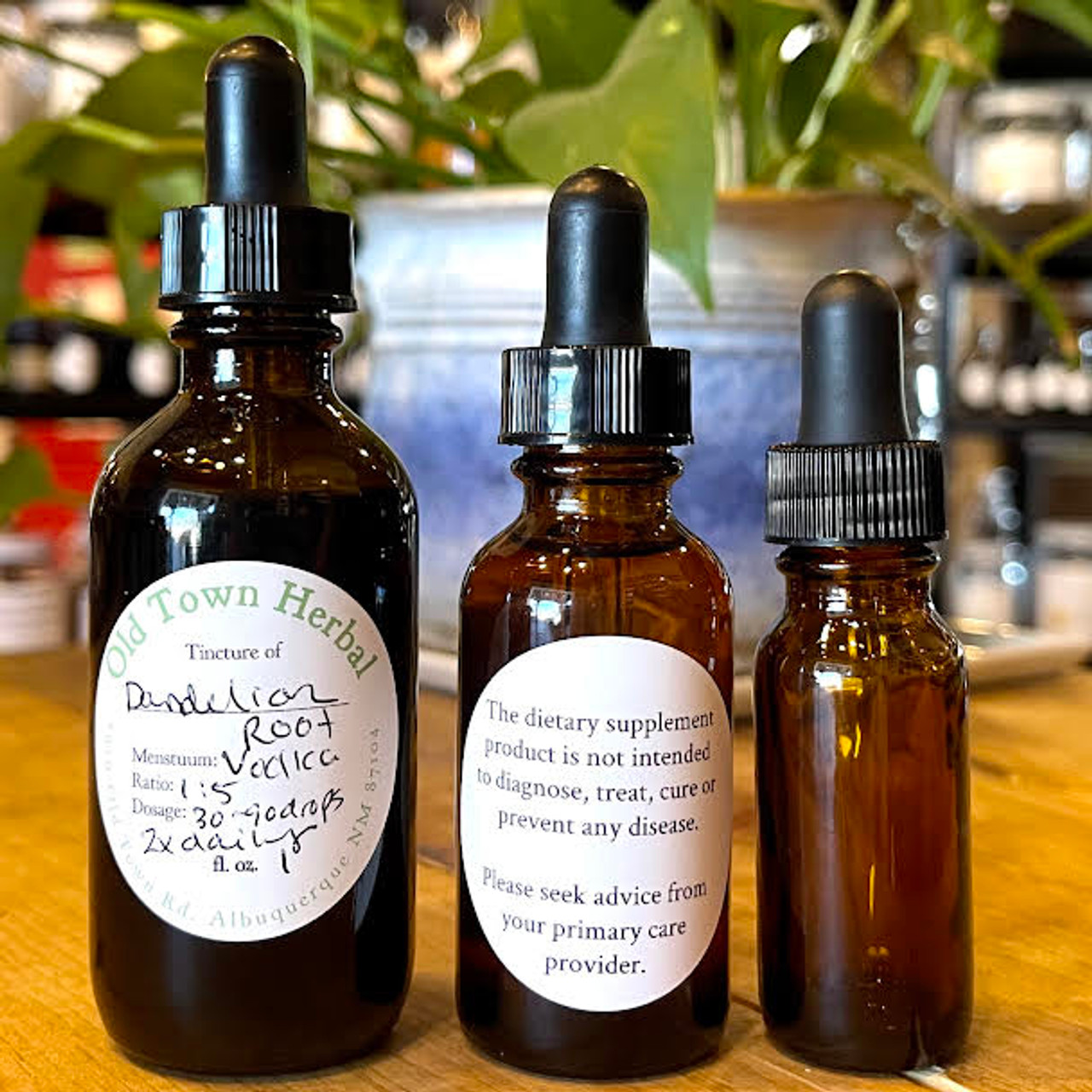 Dandelion Root Tincture Old Town Herbal