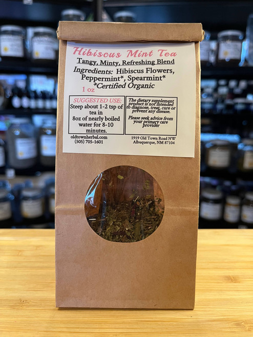 Hibiscus Mint Tea 1 oz Bag