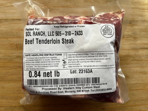 Beef Tenderloin Steak (price per lb)