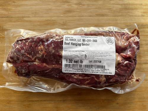 Beef Hanging Tender (price per lb)