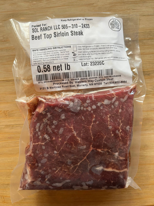 Beef Top Sirloin Steak (price per lb)