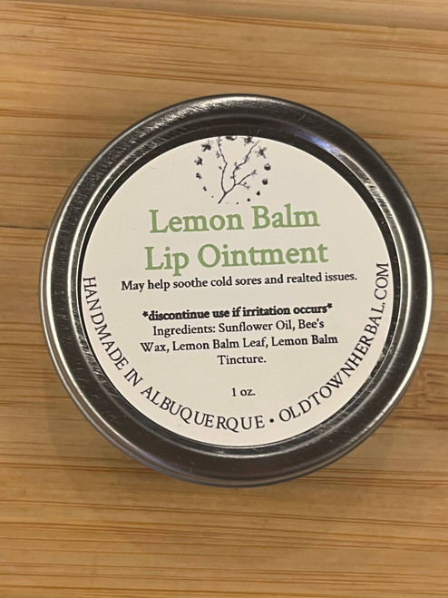 Lemon Balm Lip Ointment 1 oz