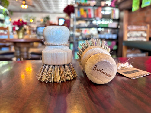 Bamboo Pot and Pan Brush