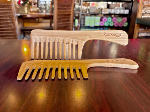 Bamboo Wide Tooth Comb