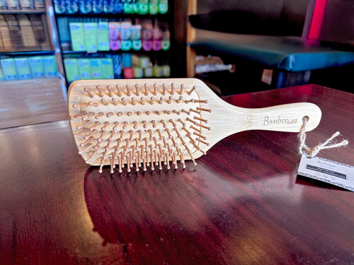 Bamboo Paddle Hair Brush