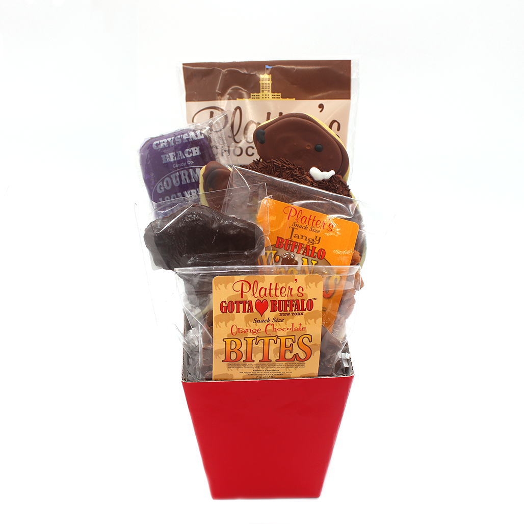 Mini Buffalo Basket Platter's Chocolate Factory