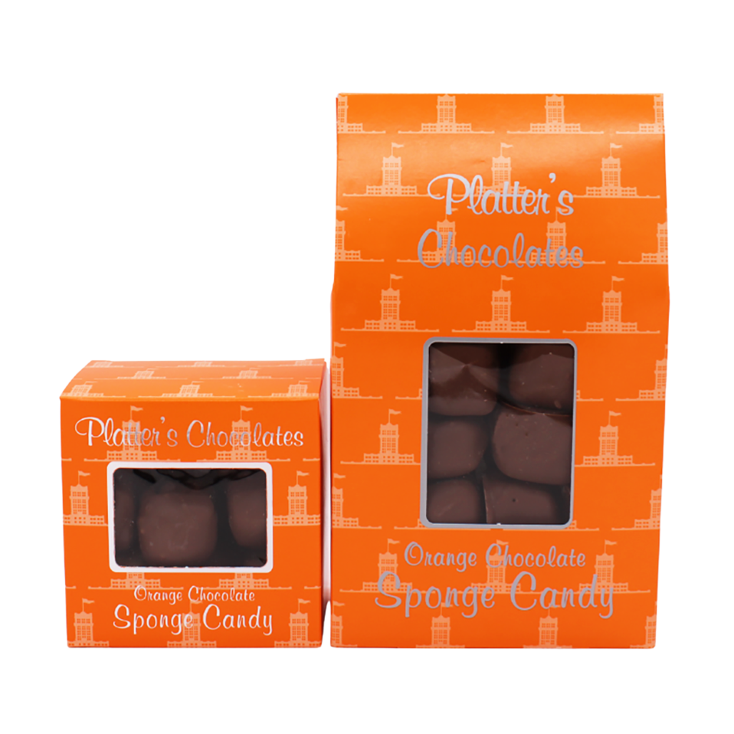 Platter's Orange Chocolate Sponge Candy All Season Box