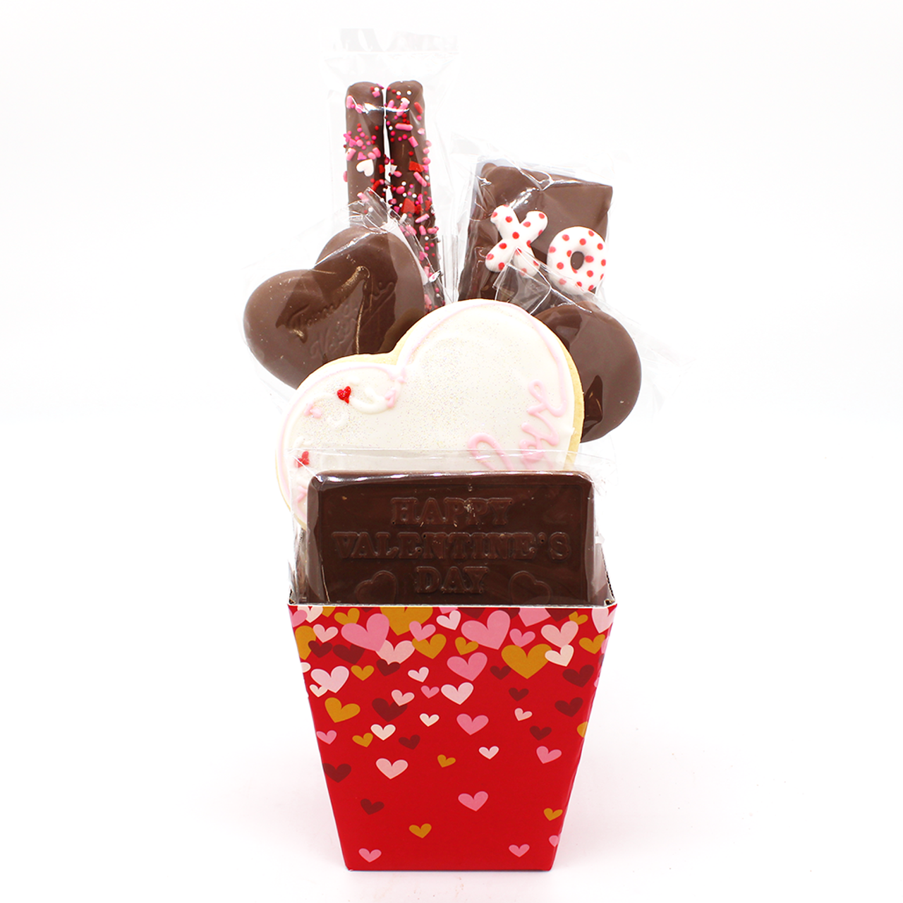 Valentines Gift for Kids | chocolate treats in a mini tote