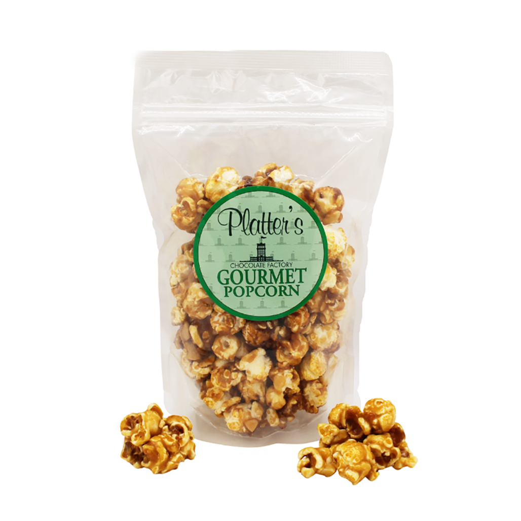 Gourmet Caramel Popcorn Platter's Chocolate Factory