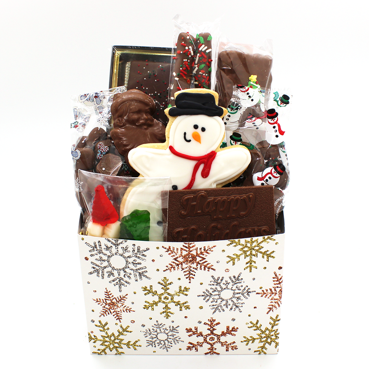 Platter's Chocolate Factory Small Holiday Basket