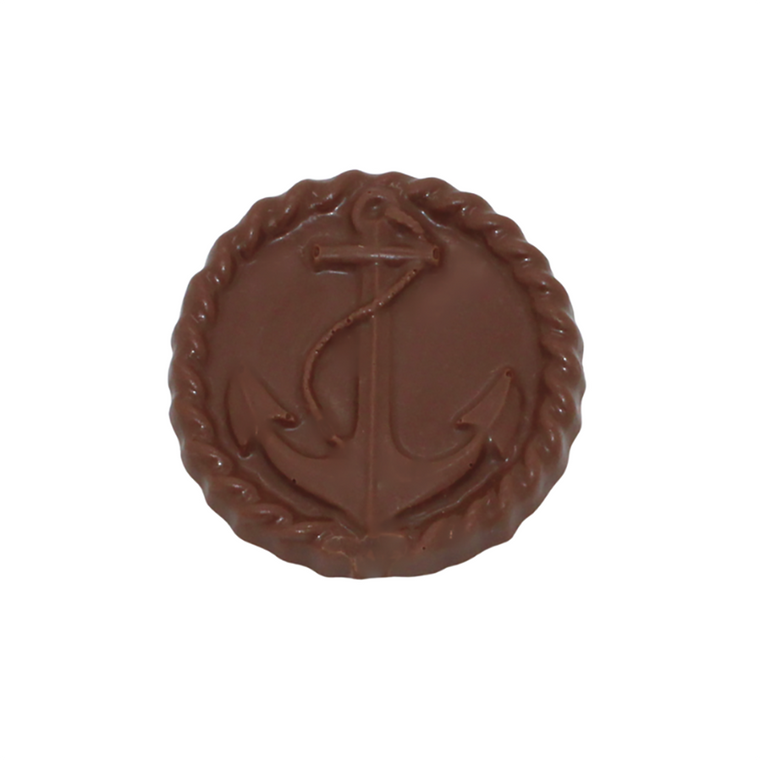 Chocolate Anchor Medallion