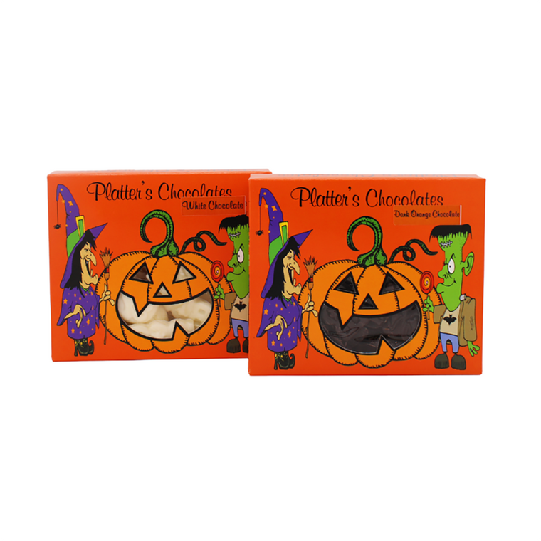 White Chocolate Halloween Flats