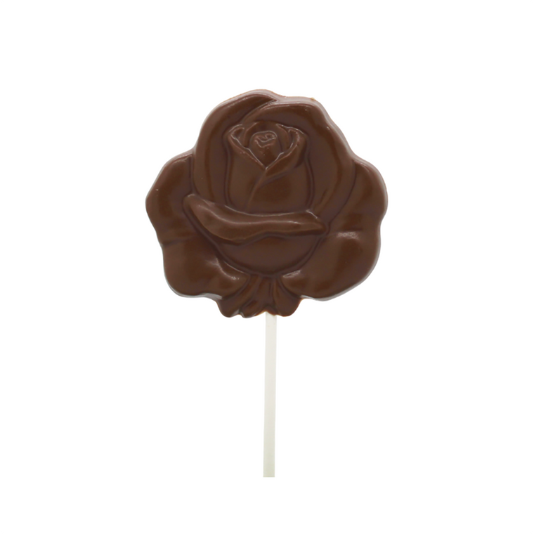 Chocolate Open Rose Sucker