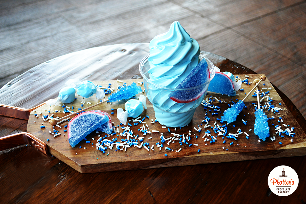 Blue Raspberry Is The Custard Of The Week At Platters Ice Cream Shoppe Platters Chocolates 5340