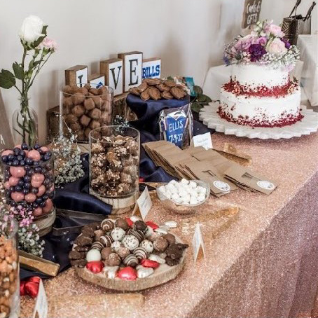 Custom Candy Station for Wedding Favor