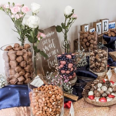 Custom Candy Station for Wedding