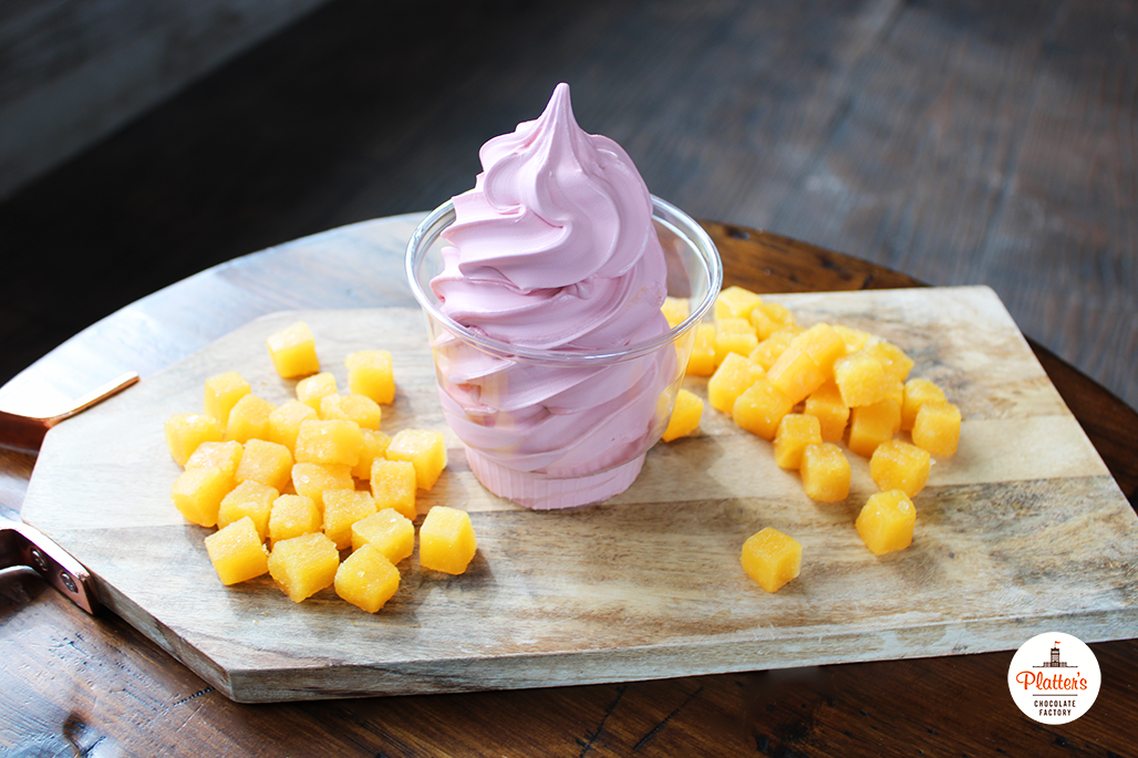 Passion Fruit is the Custard of the Week at Platter’s Ice Cream Shoppe