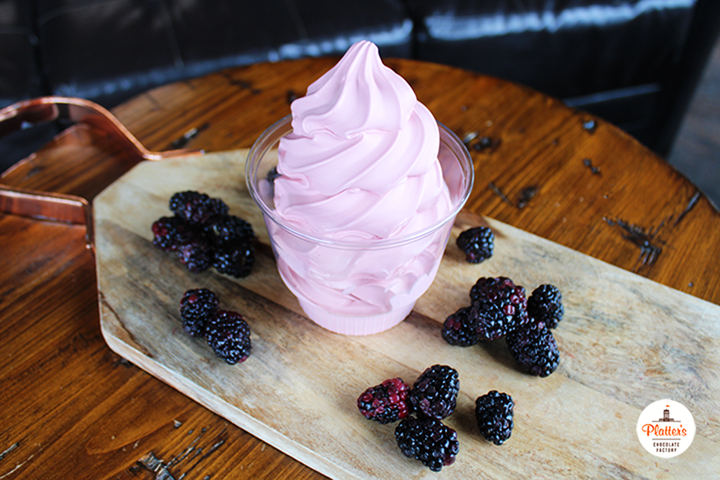 Blackberry Custard