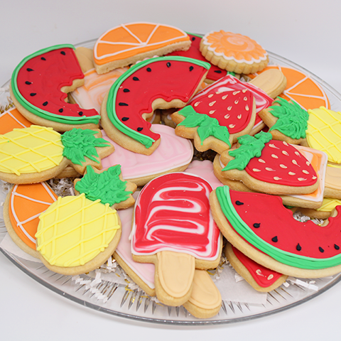 Custom Shortbread Cookie Tray