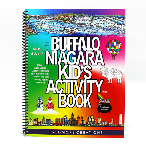 Buffalo Niagara Activity Book Platter's Chocolate Factory