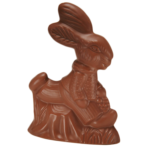 Chocolate Running Rabbit in Milk & Orange Chocolate