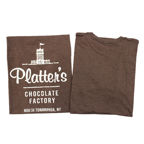 Platter's Chocolate Factory Tee Shirt North Tonawanda, New York