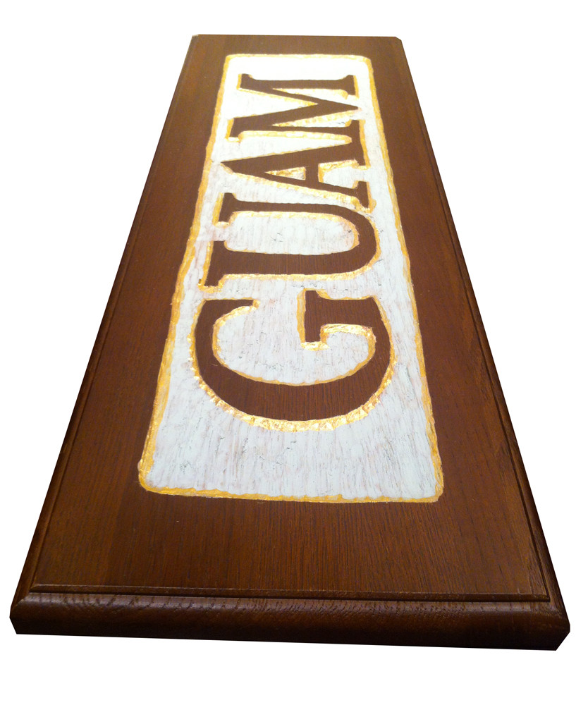 Guam Gifts Guam Products Wood Relief Carving Guam Gerard
