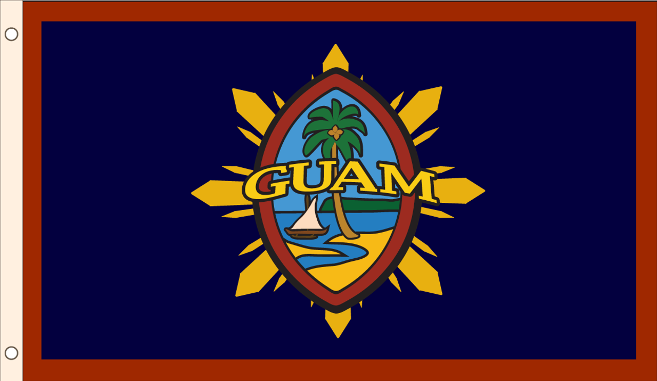 Guam/American IR Flag Patch – Spartan Village