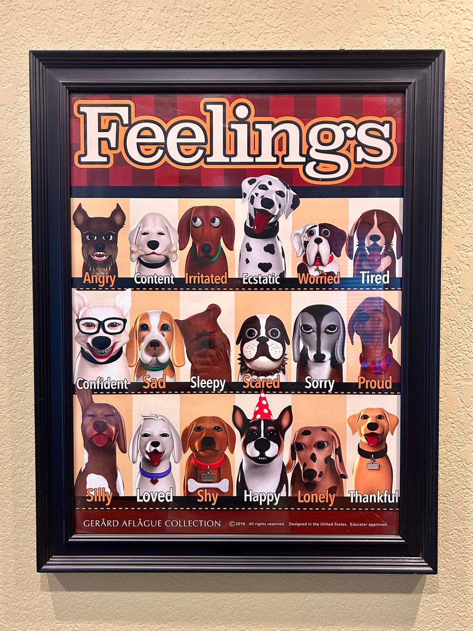 Feelings Poster [Dog] - 18x24 Inches