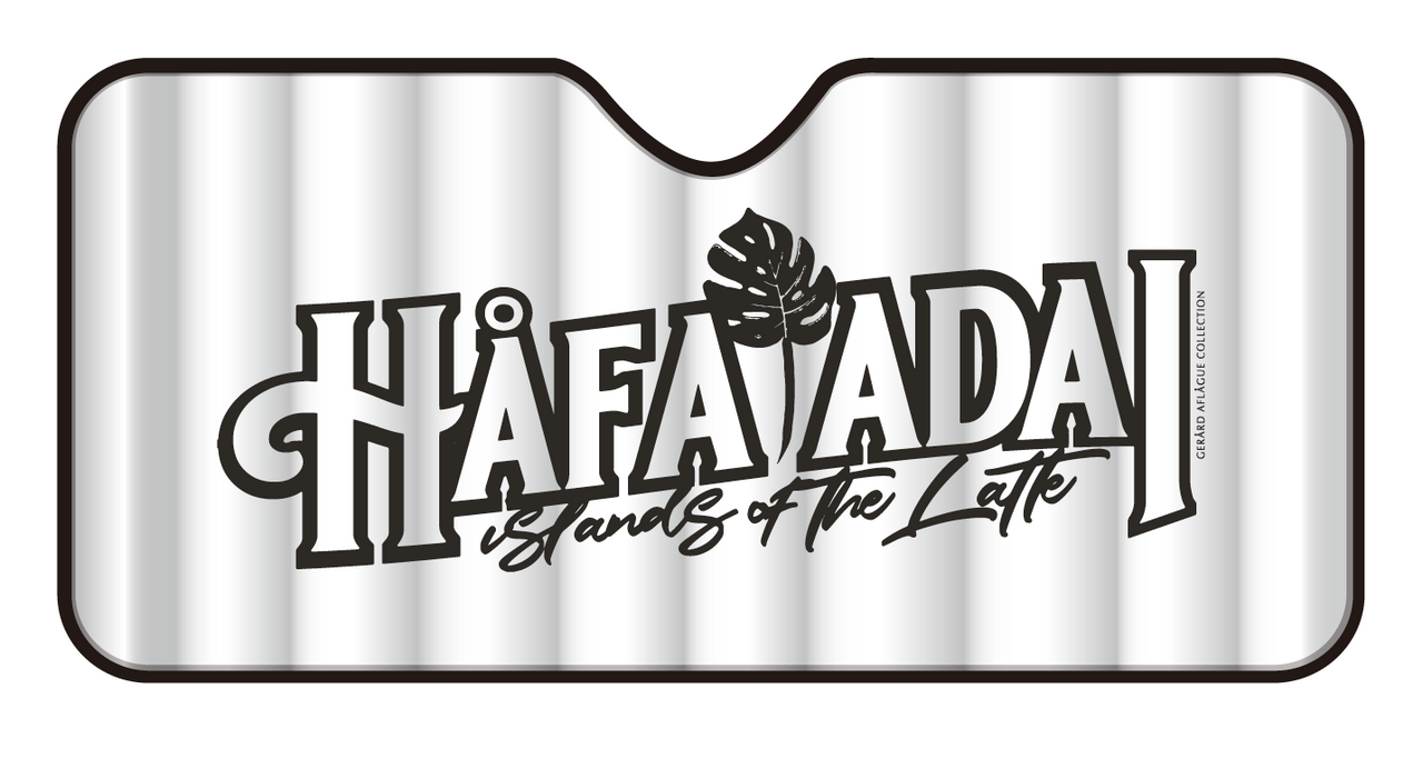 Hafa Adai Small Compact Car Sun Shade Hafa Adai Small Compact Car Sun Shade