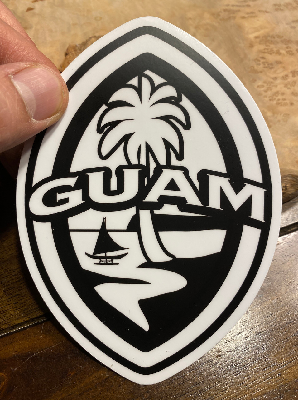 Hibiscus Chamorro Dope Decals - 4