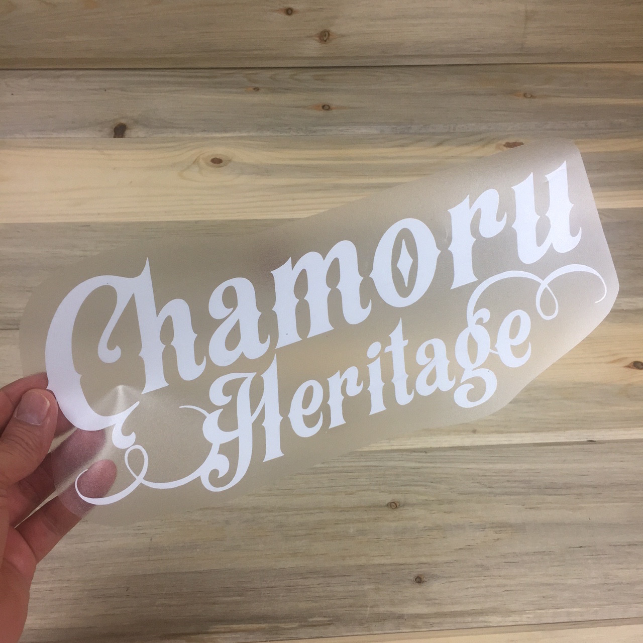 Chamoru Heritage Sticker Decal - 6x12