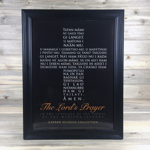 18x24 Inch Our Lord's Prayer in Chamorro Poster
