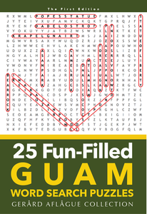 25 Guam Word Search Puzzles Book - Front Cover