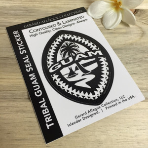 Tribal Guam Seal Sticker