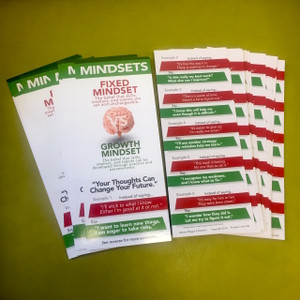 Growth Mindsets Student Prompt Cards and Bookmarks- 35 pcs