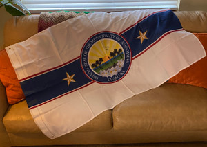 Asan Village Flag, Guam - 2x3 Foot (Flagpole not included)