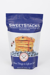 Blueberry Gourmet Pancake & Waffle Mix w/ Organic Blueberries Blueberry Gourmet Pancake & Waffle Mix w/ Organic Blueberries