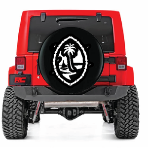 Bamboo Island Seal Tire Cover - Jeep/Camper/Bronco