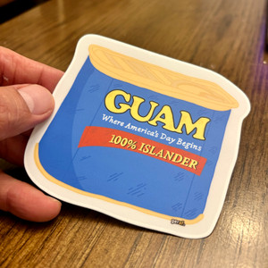 Guam Canned Ham Dope Decal