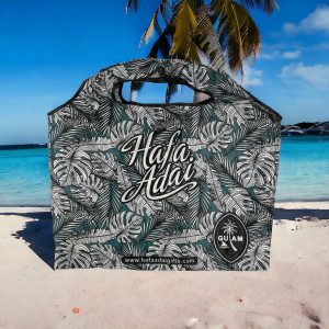 Green Monstera Reusable, Washable Shopping Bag