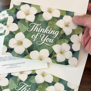 3-pc - Thinking of You (Gaosali flowers) Blank Greeting Cards