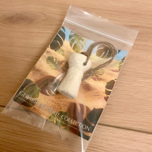Mini Latte Stone Resin Ornament