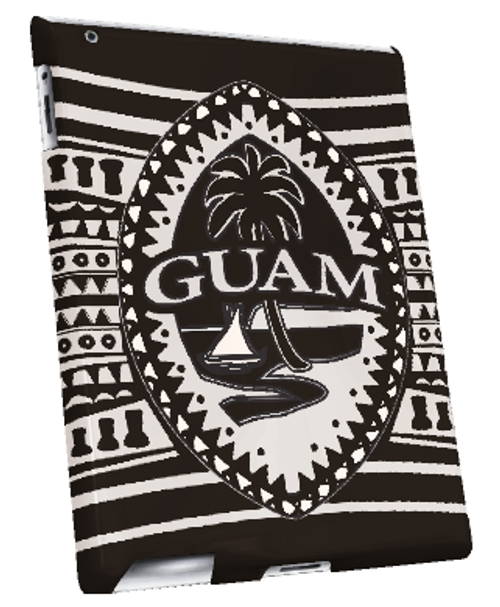iPad 2, 3, and Retina Case - Island-Styled Modern Guam Seal Tribal Motif