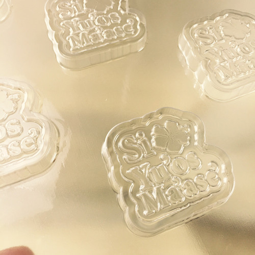 Si Yu'os Ma'ase (Thank You) Chocolate, Butter, & Gelatin Plastic Mold